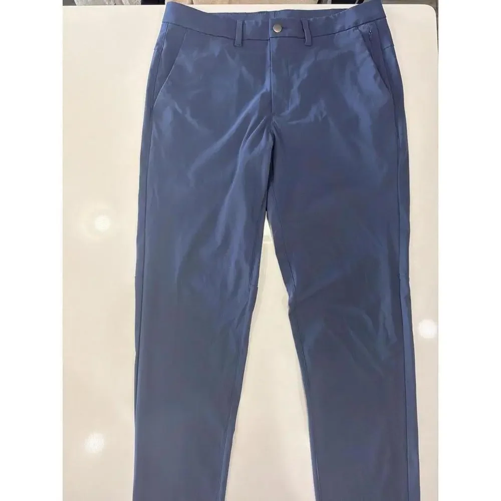 CRZ Yoga Men’s Blue Stretch Pants Size 33W